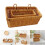 Rattan Styles Plastic Hanging Basket Organizer for Efficient 2