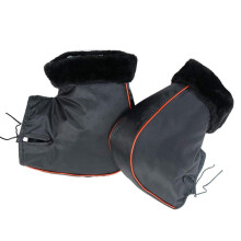 Motorcycle Handlebar Gloves Waterproof Winter Warm 1 Pair Universal Fit Handlebar Muffs