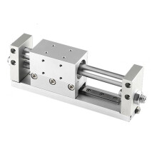 Magnetic Coupling Rodless Cylinder 20/25x50/100/150/200/250/300/400/500/600/700/800SS Stroke 50mm Bore 20mm 1Pcs