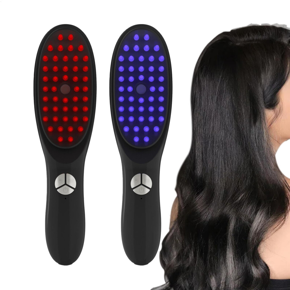 Vibrating Hair Growth Brush Electric Hair Regrowth Brush Anti Hair Loss Massage Brush Hair Restoring Vibrating Brush