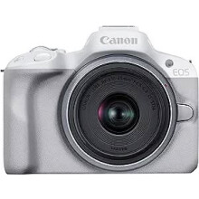 Canon EOS R50 Kit with (RF 18-45mm + RF 55-210mm ) (White)