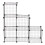 Homcom HOMCOM DIY 6 Cube Metal Wire Rack Interlocking Storage Cabinet Organiser Display 7