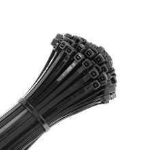 Kabelbinder für den Innen- und Außenbereich, hochwertiges Material, flexibles und witterungsbeständiges Nylon 66, Präzisionsform für sichere