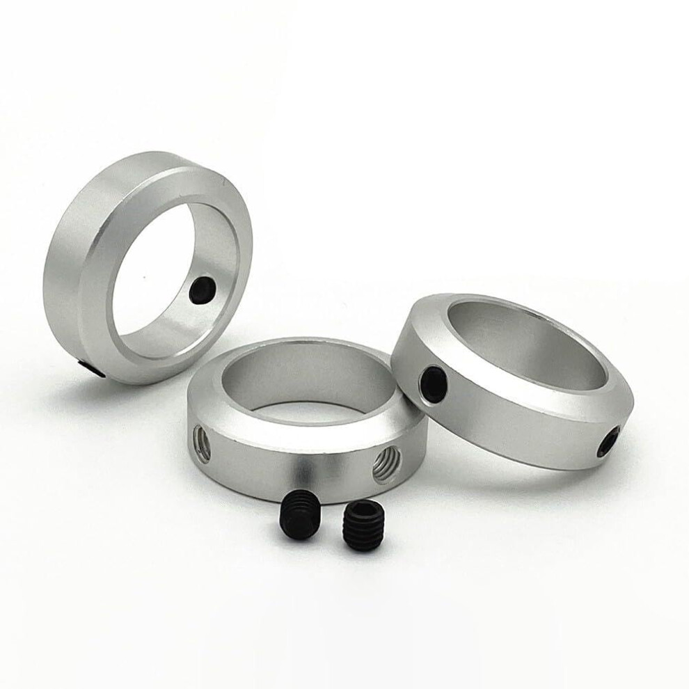 Steel Shaft Collar Metric Clamp For Ring Cnc Metalworking 20Mm Solid Bore Interchangeable Industrial Standard Collars 9105992487936