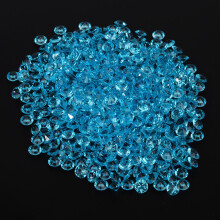500 Stück 8mm Blaues Acryl Diamanten Konfetti für Hochzeitsfeier DIY Dekorationen