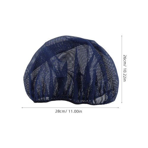 6Pcs Mesh Hair Nets Breathable Chef Hat For Kitchen Catering Service 1