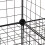 Homcom HOMCOM DIY 6 Cube Metal Wire Rack Interlocking Storage Cabinet Organiser Display 14
