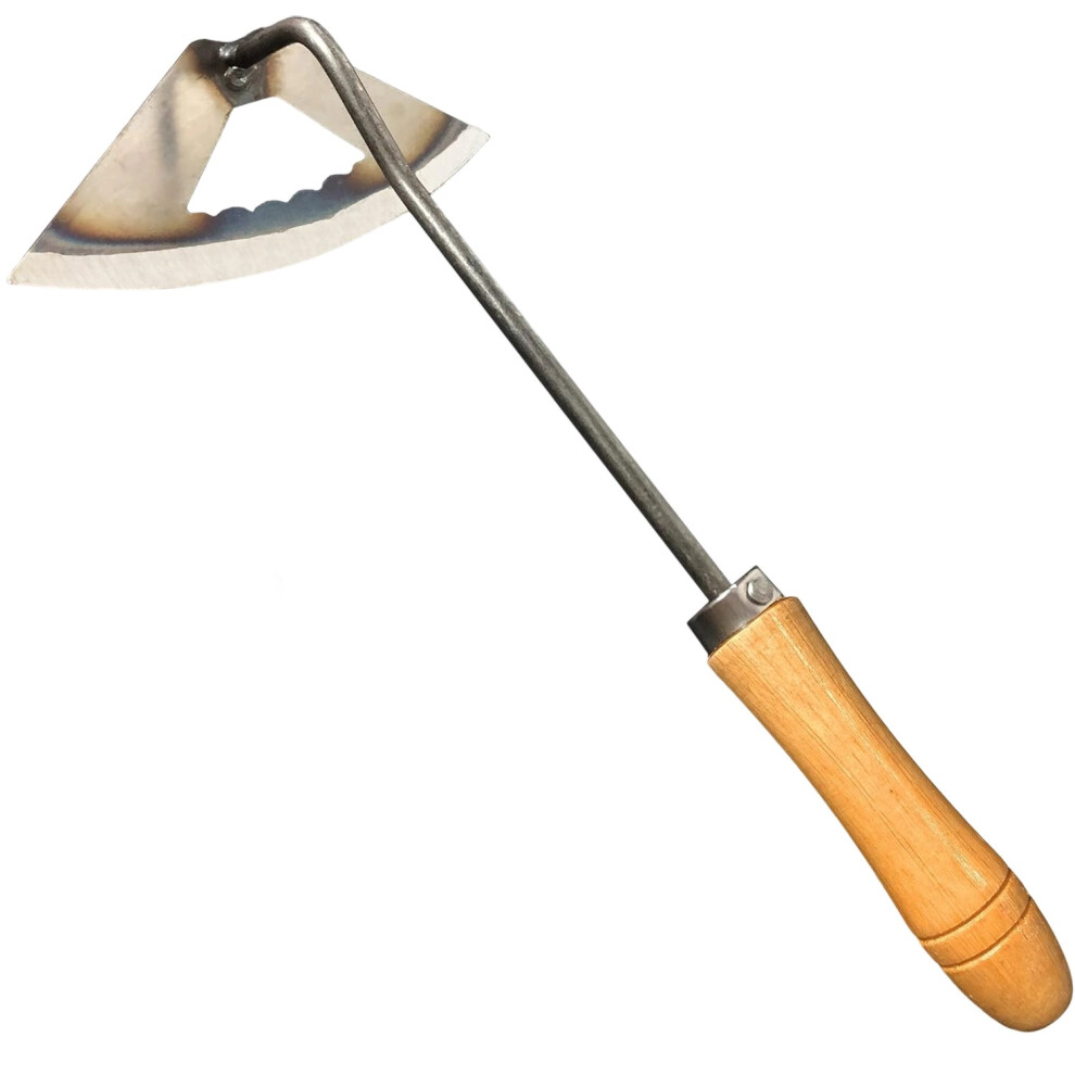 Hollow Hoe, A Sharp And Durable Hand Tool Perfect For Weeding, Soil Loosening, And Vegetable Planting, Including Professional Gardening Gloves