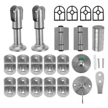 Set Toilettenabtrennung Beschläge Teile