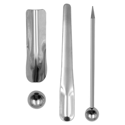 4Pcs Tile Pressure Ball Double Hole Stainless Steel Ceramic Tool