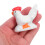 2Pcs Ceramic Chopsticks Stands White Spoon Holder Elegant Tableware 4