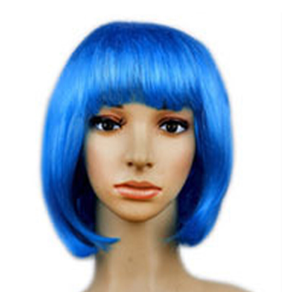 Unisex Cosplay Wig With Bleached Knots, Lace Front Wigs For Sweet And Lovely Occasions, Swiss Lace And Heat-Friendly Synthetic Fiber Party Decorations, Easy