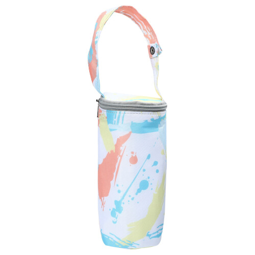 Geïsoleerde Waterfles Tote Van Katoen 1 Set 2