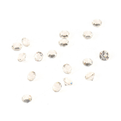 5000pcs 3mm Light Coffee Acrylic Wedding Diamond Confetti Decor