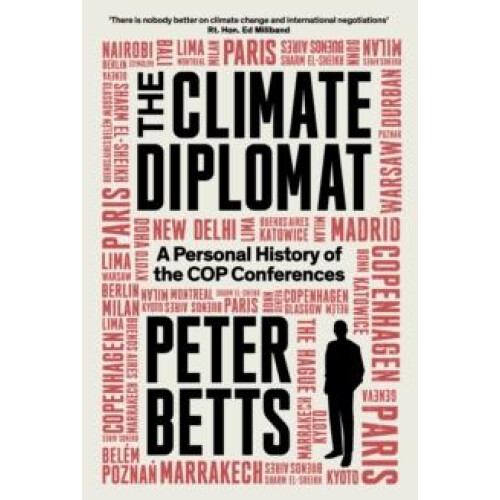 The Climate Diplomat by Peter Betts Hardcover Book