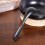 6Pcs Black Tableware Soup Spoons Handmade Flatware for Dining 5