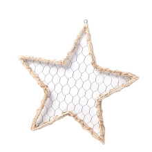 Handmade Rattans Star Frames, Beige Wickers Picture-XH24431BL