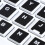 10 Sheets Spanish Keyboard Letter Sticker Language Sticker 11