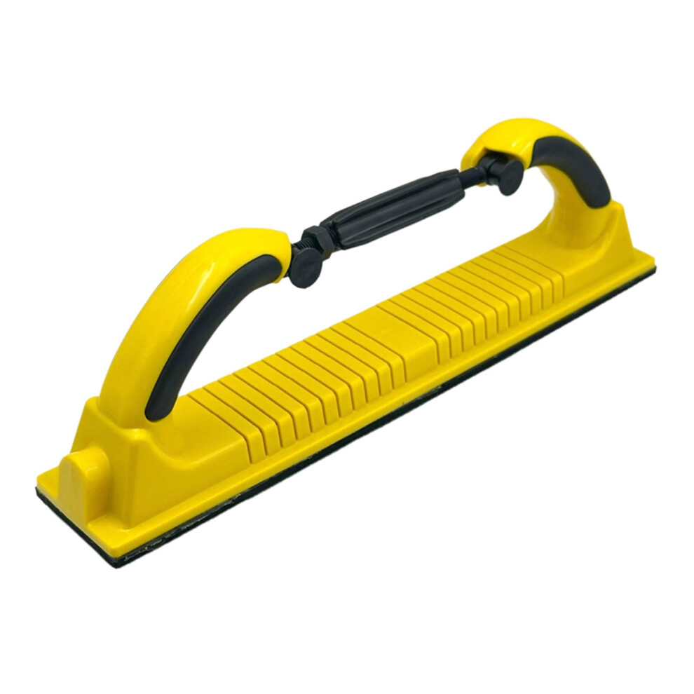 Handheld Sanding Board Sandpaper Sheets For Car Waxing Surface Smoothing And Home Improvement Tasks Yellow Vacuum Model 9067246094744
