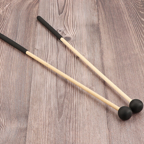 2 Pezzi Bacchette Rotonde Con In Legno Per A Lingua 2