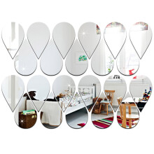 Radiant Boho Vintage Wall Art, Gold Frame Teardrop Mirrors for Your Dream Space, Crafted with Acrylic for Unmatched Durability & Brilliance