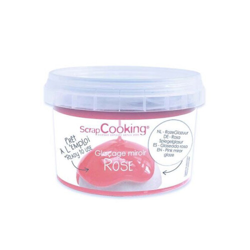 Fruity mirror glaze pink 300 g