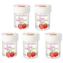 Aroma alimentare naturale in polvere 75 g - fragola