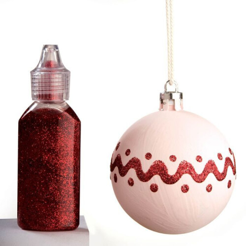 Fuchsia Glitzerkleber 1