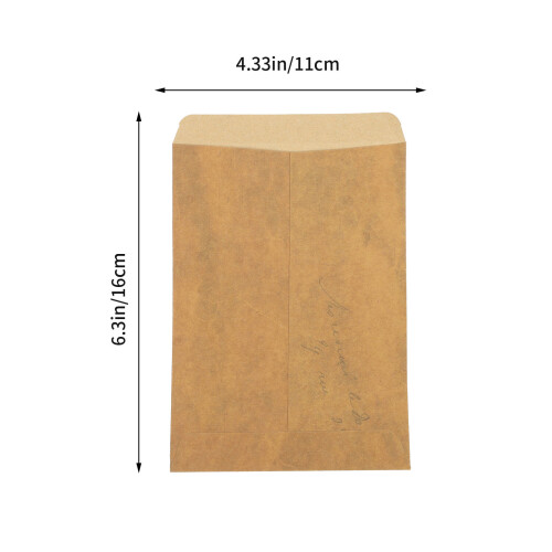 20 Pièces Cartes De Avec En Kraft 1