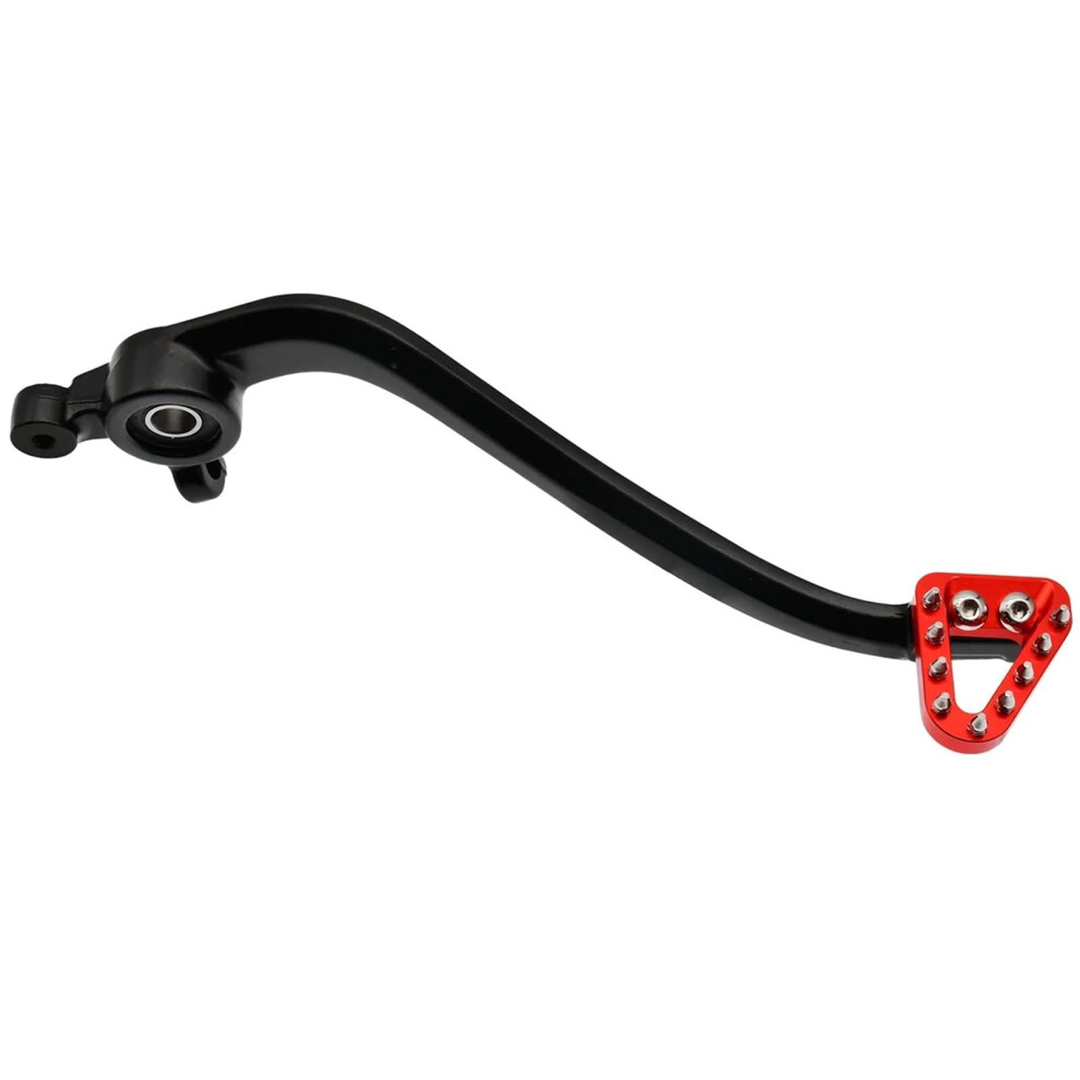 Motorcycle Cnc Rear Foot Brake Pedal Lever For Tc Te Tx Fe 125300 Sx Xc Xcw Exc Excf 20172022 Black/Red 9067246095031