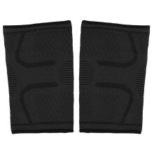 Schwarzer Kniebandage-Stütze M L XL Elastisch zum Laufen Radfahren Sport Fitness