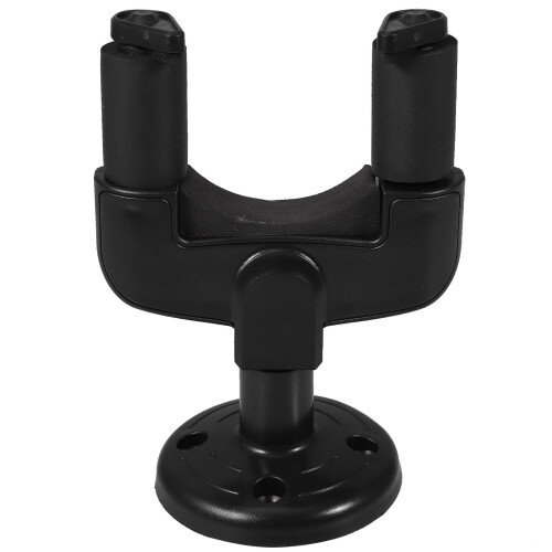 Suportes De Parede Para Guitarra Com Fixação Automática E Base (Preto) 1