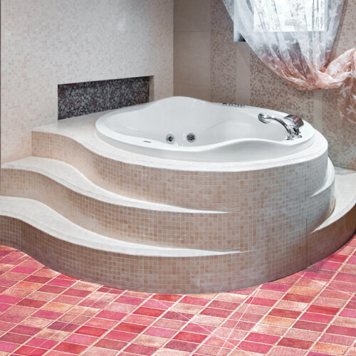 Πλακάκια Backsplash για κουζίνα, μπάνιο, αυτοκόλλητο αδιάβροχο αυτοκόλλητο τοίχου PVC 2