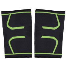 Hellgrüner XL Kniebandage für Laufen & Radfahren, atmungsaktives elastisches Material