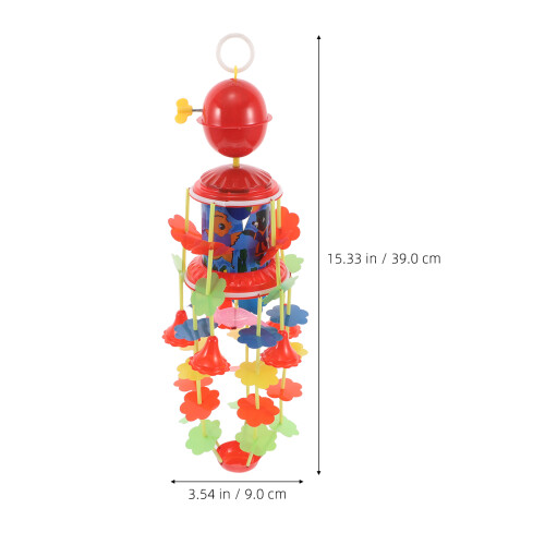wind up hanging bell toy for bassinet 1