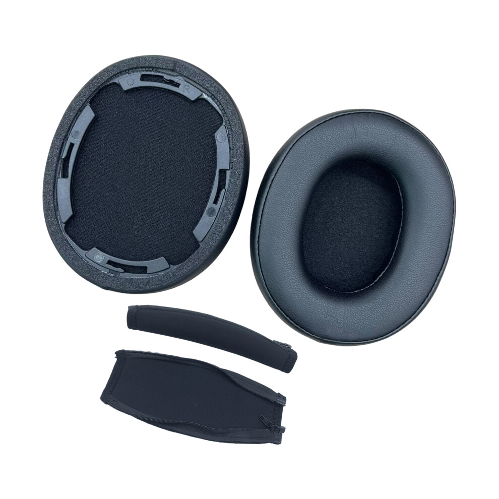 Noise Isolating Replacement Earpad- Headband Cover Black 7754000499014