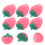 10 Unidades Kawaii Caps Para Lápis Silicone Flexíveis 4