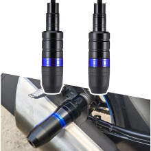 Motorcycle Frame Slider 20092018 Aluminum Crash Pad Engine Protector Blue