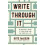 Write Through It by Kate McKean Hardcover Book 1