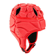 Rugby Helmet Headgear Size XL Red For Hockey And Rugby Players