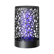 Draagbare muggenval voor buiten, waterdicht en op zonne-energie, met automatische aan/uit-sensor voor terras, tuin en camping (wit)