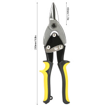 Aviation Snip Straight Cut Shears TU-2100A for Metal & Sheet Carpentry
