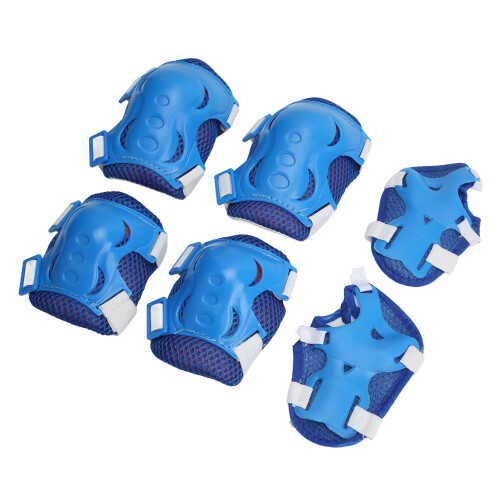6-teiliges Rollschuh-Schutzset, verstellbare Knie- 1