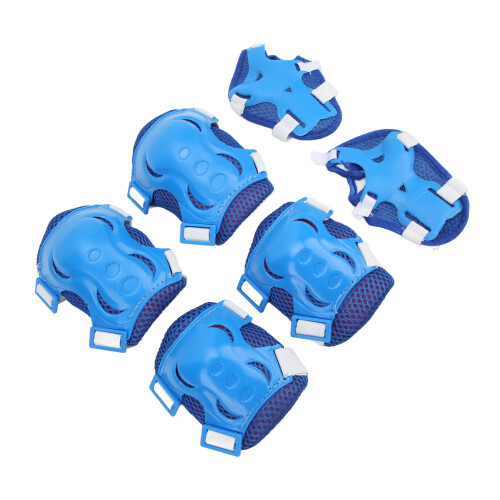 6-teiliges Rollschuh-Schutzset, verstellbare Knie- 2