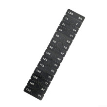 Numbered Fitness Weight Stickers For Gym Use Easy Identification Of 7 Kg And 91 Kg Weights Liquid And Scratch Resistant