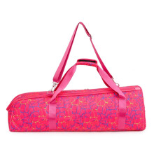Yoga Mat Compact Carry Bag Pilates Mat Storage Pouch Large Capacity Multifunctional Sports Backpack Red 40