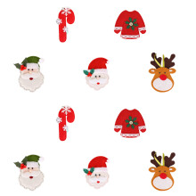 Einzigartiges Design, strapazierfähige Verarbeitung: Aufbügelbare Aufnäher, DIY-Weihnachtsaufkleber für Kleidung – verleihen Sie Ihren