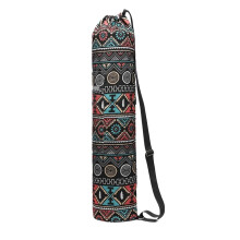 Yoga Mat Bag Carrier With Adjustable Shoulder Strap Grey Portable Fitness Tote For Yoga Mats