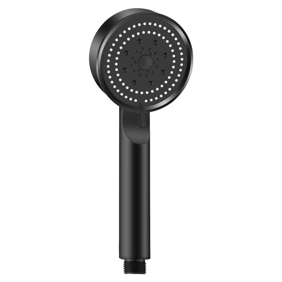 Pressurised Shower Headwith Spray Shower 5 Spray Modes Pressure Handheld Showerhead Black Hydrotherapy Massage 9067246096403