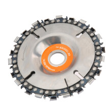 4" 22-Zahn Hartmetall-Ketten-Scheibenscheibe für 100/115 mm Winkelschleifer, langlebig & scharf